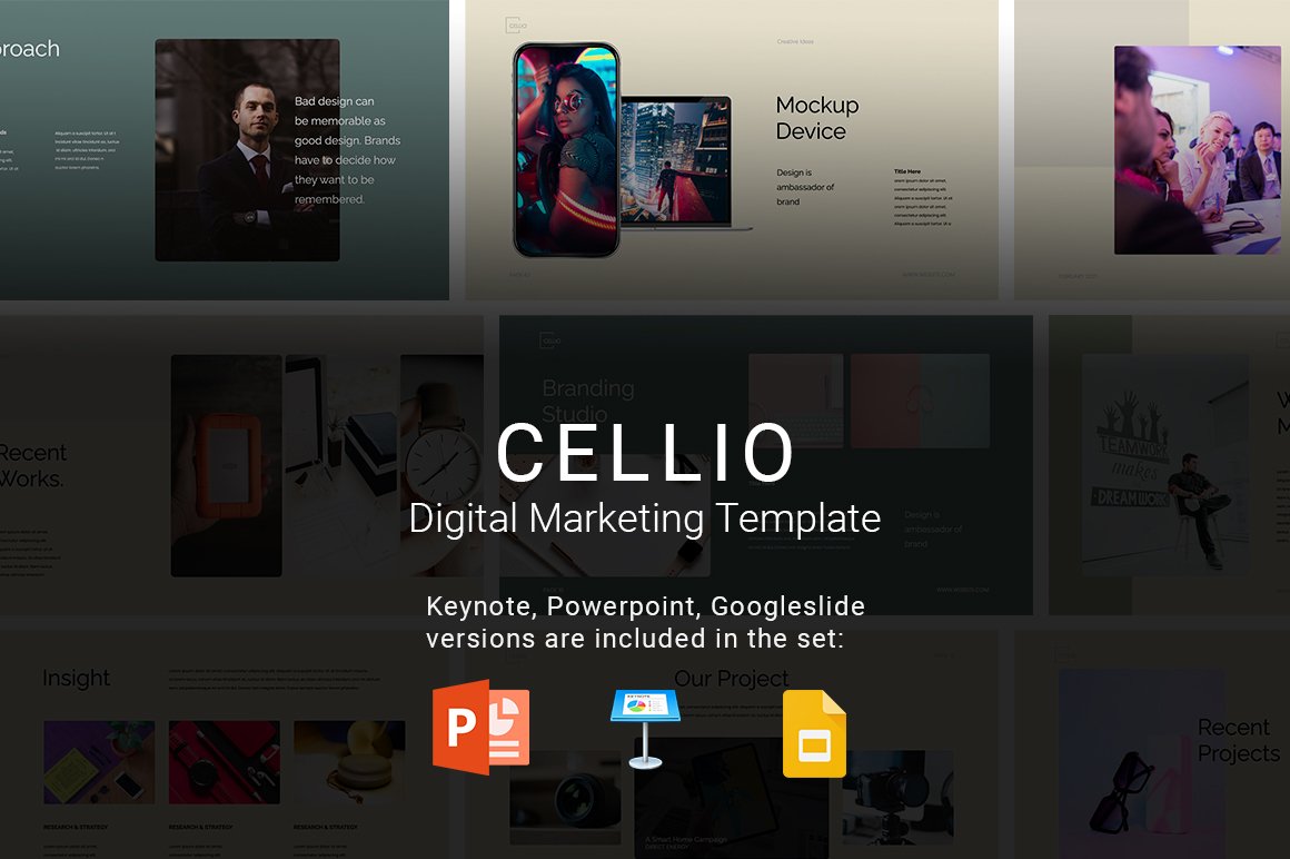 Cellio Digital Marketing Agency Template