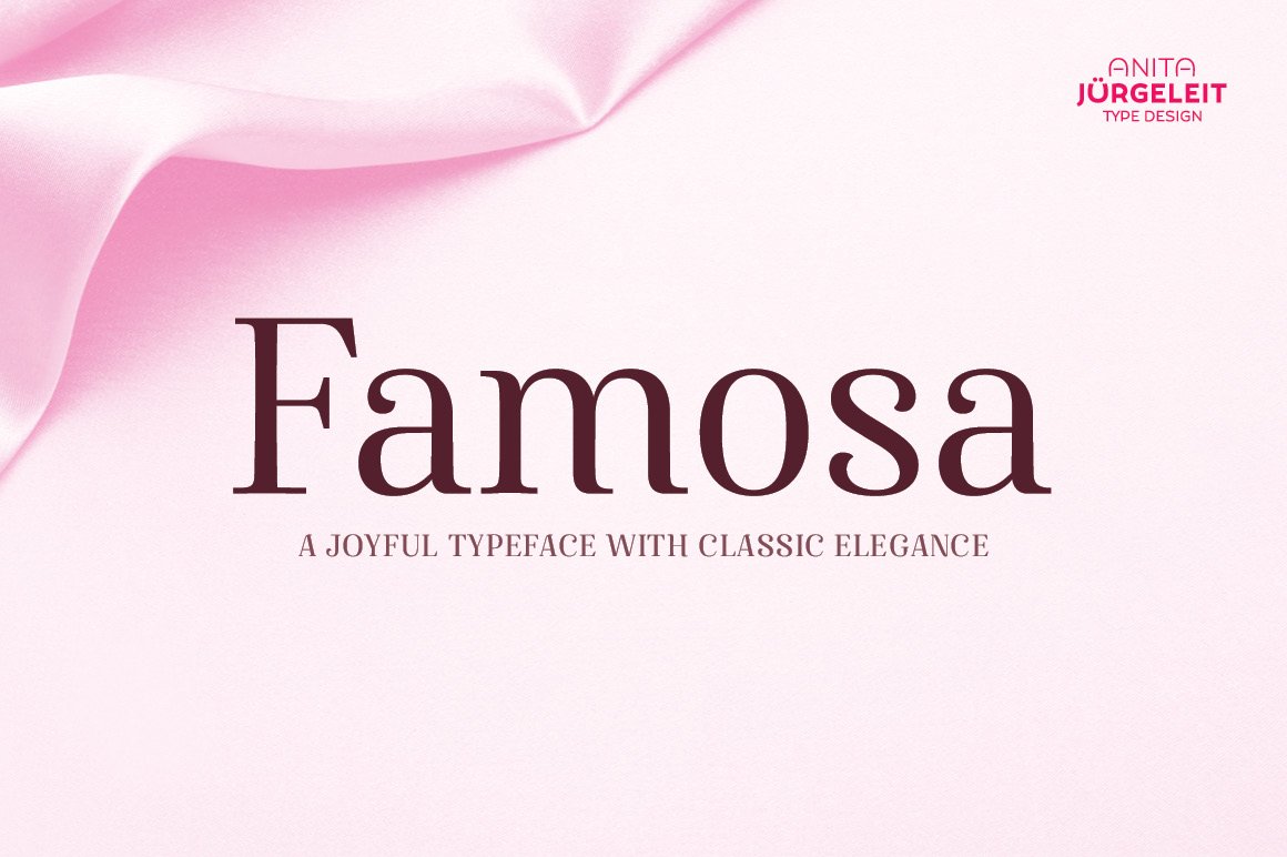 Famosa Serif Typeface with Classic Elegance