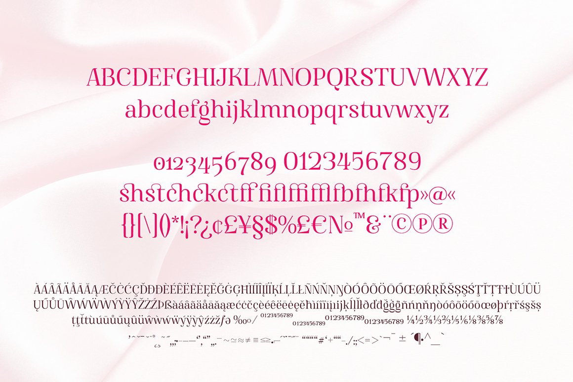 Famosa Serif Typeface with Classic Elegance