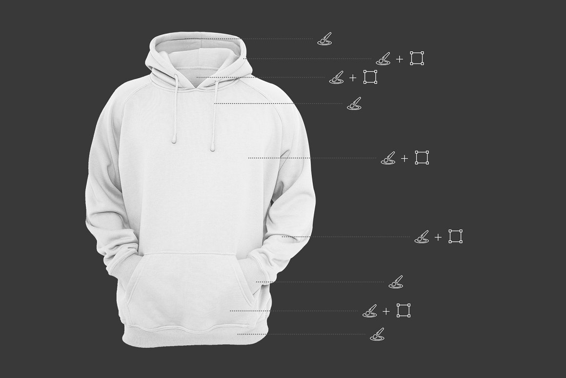 Male Pullover Hoodie