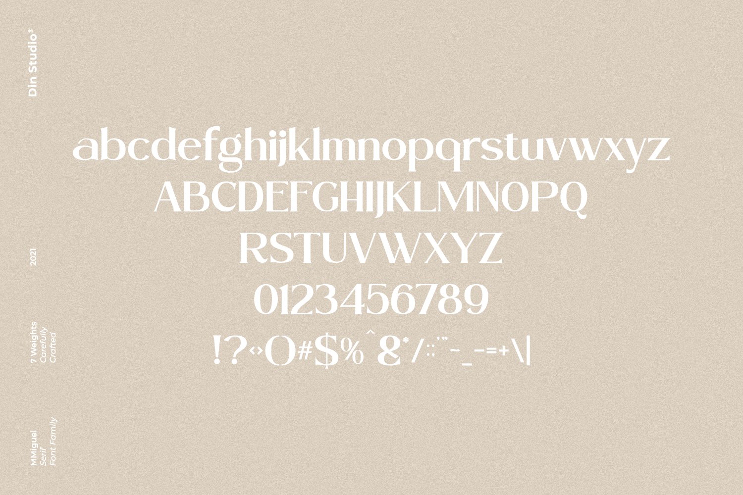 Miguel - Serif Font Family