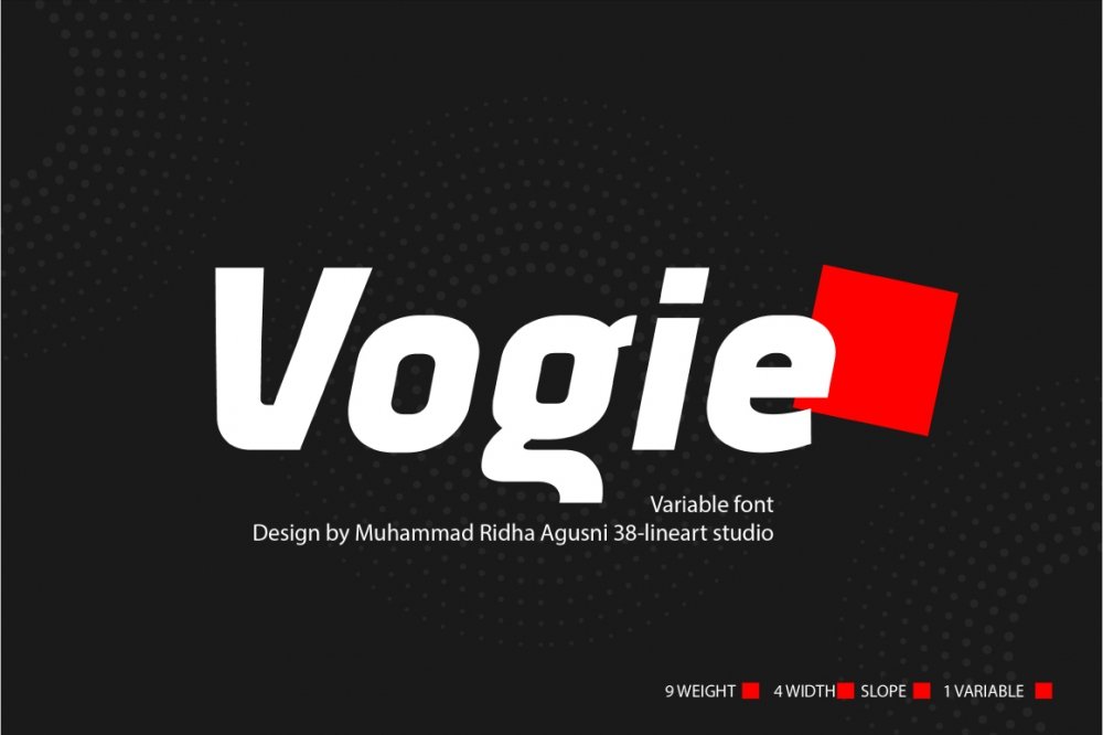 Vogie Sporty Sans Serif