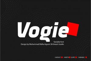 Vogie - Sporty Sans Serif