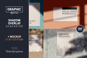 Shadow Overlay Generator + Mockup