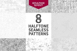 Seamless Halftone Dot Patterns