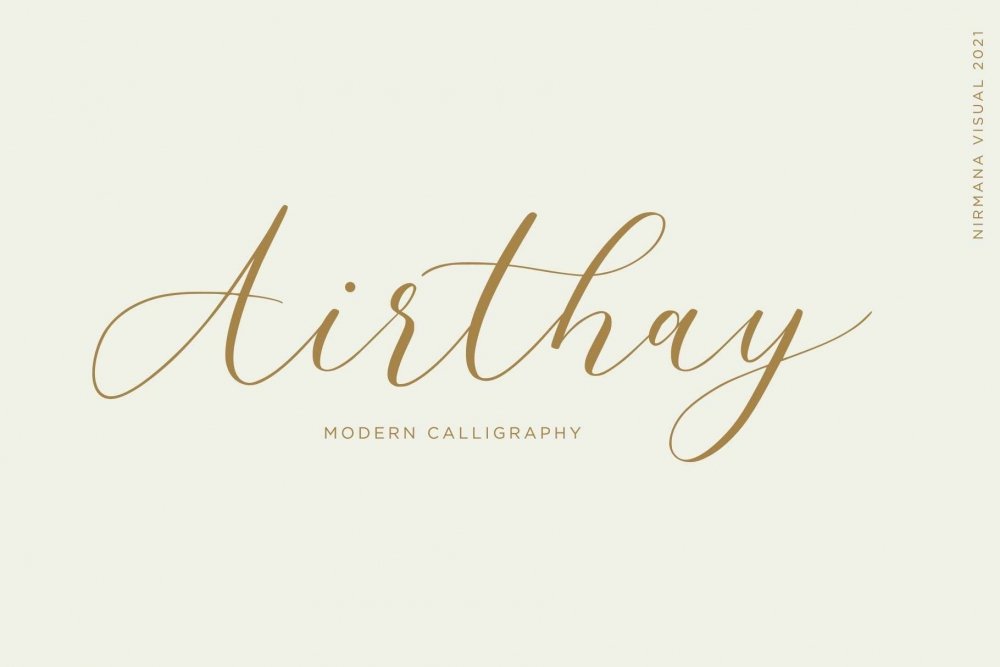 Authentic Script - Modern Calligraphy Font