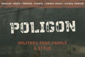 Poligon - Military Font