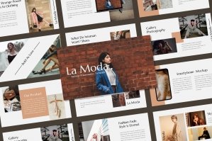 La Moda - Fashion Google Slide Template