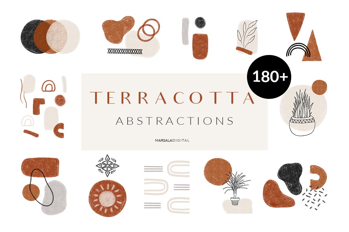 Abstract Terracotta Collection