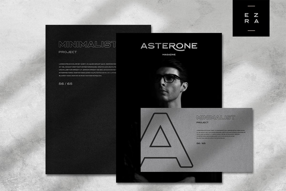 Asterone - Modern Font Family