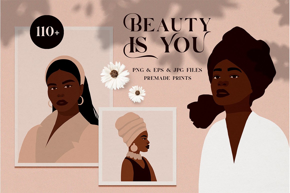Beauty is You - African Woman Art