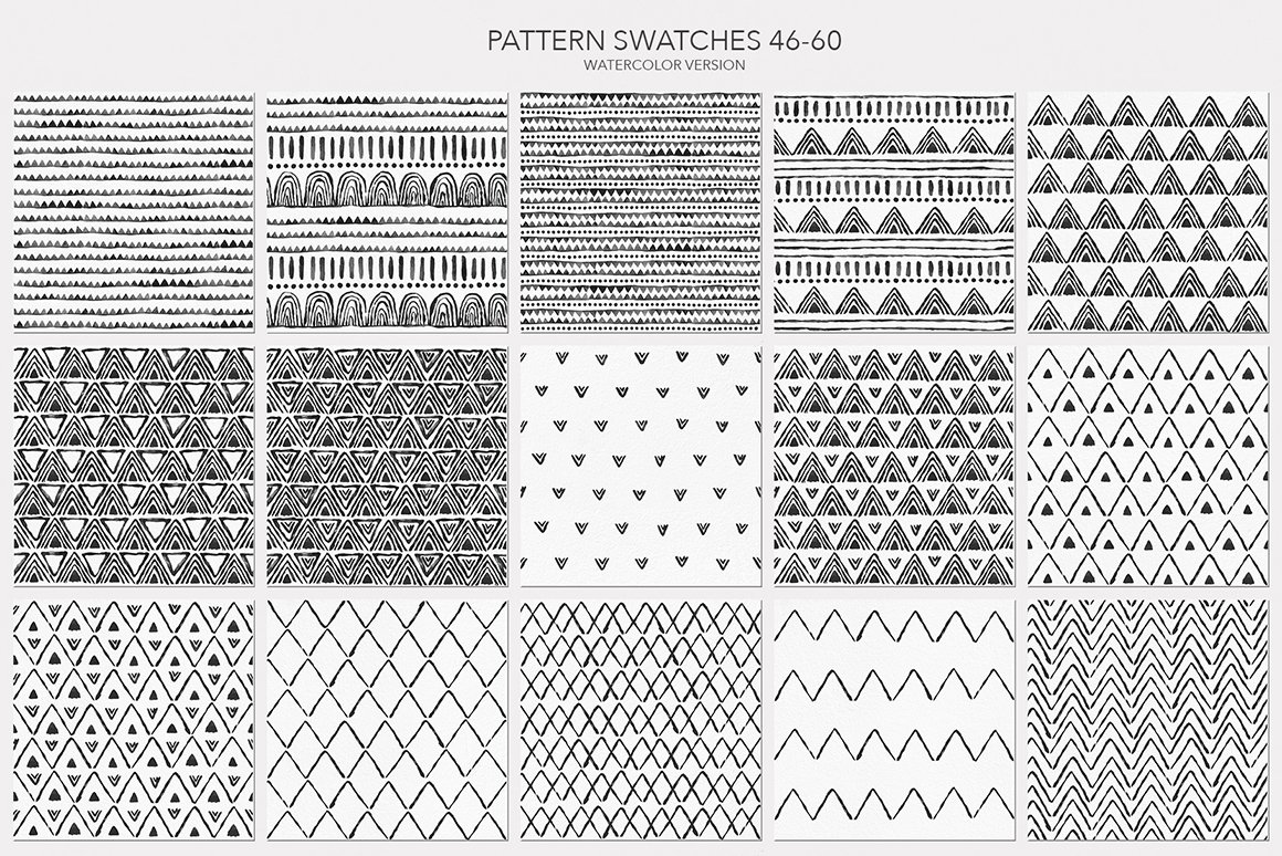 Big Boho Handmade Seamless Pattern Pack
