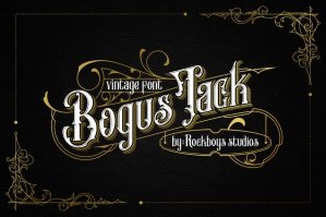 Bogus Jack - Vintage Font