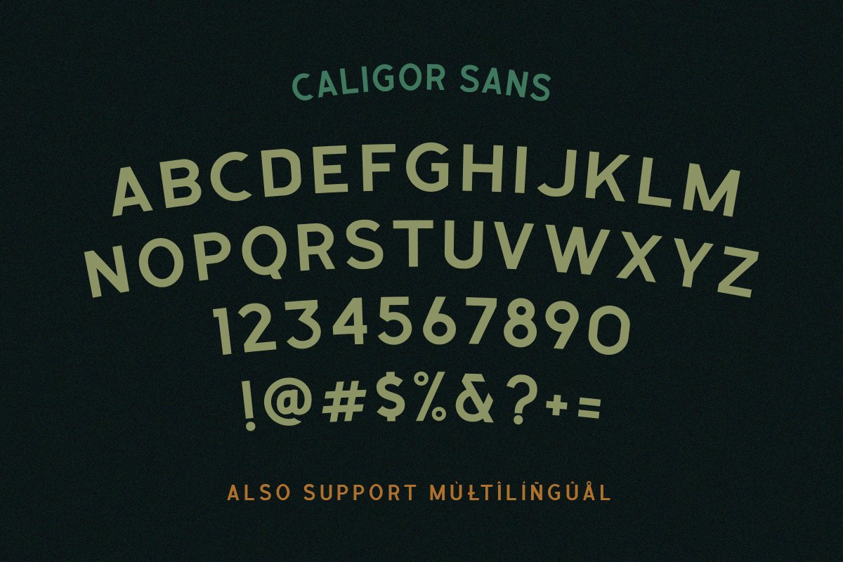 Caligor - Display Typeface