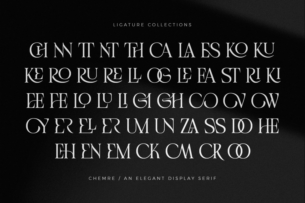 Chemre - Elegant Serif