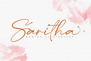 Saritha Modern Script