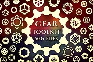 Gear Toolkit (Brushes, .JPG, .PNG, .SVG)