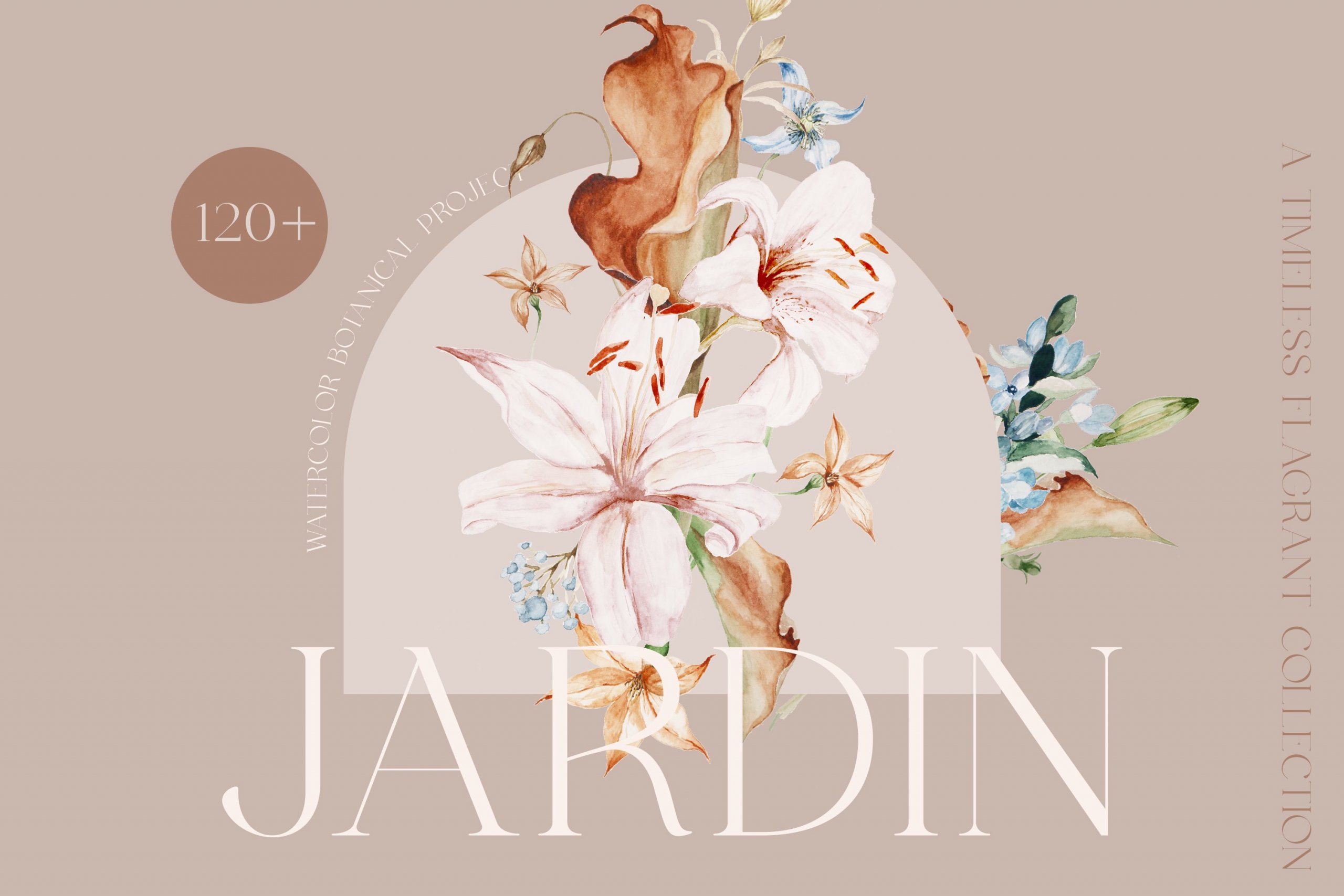 Jardin - Watercolor Botanicals