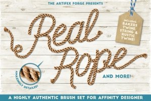 Real Rope - Affinity Brushes