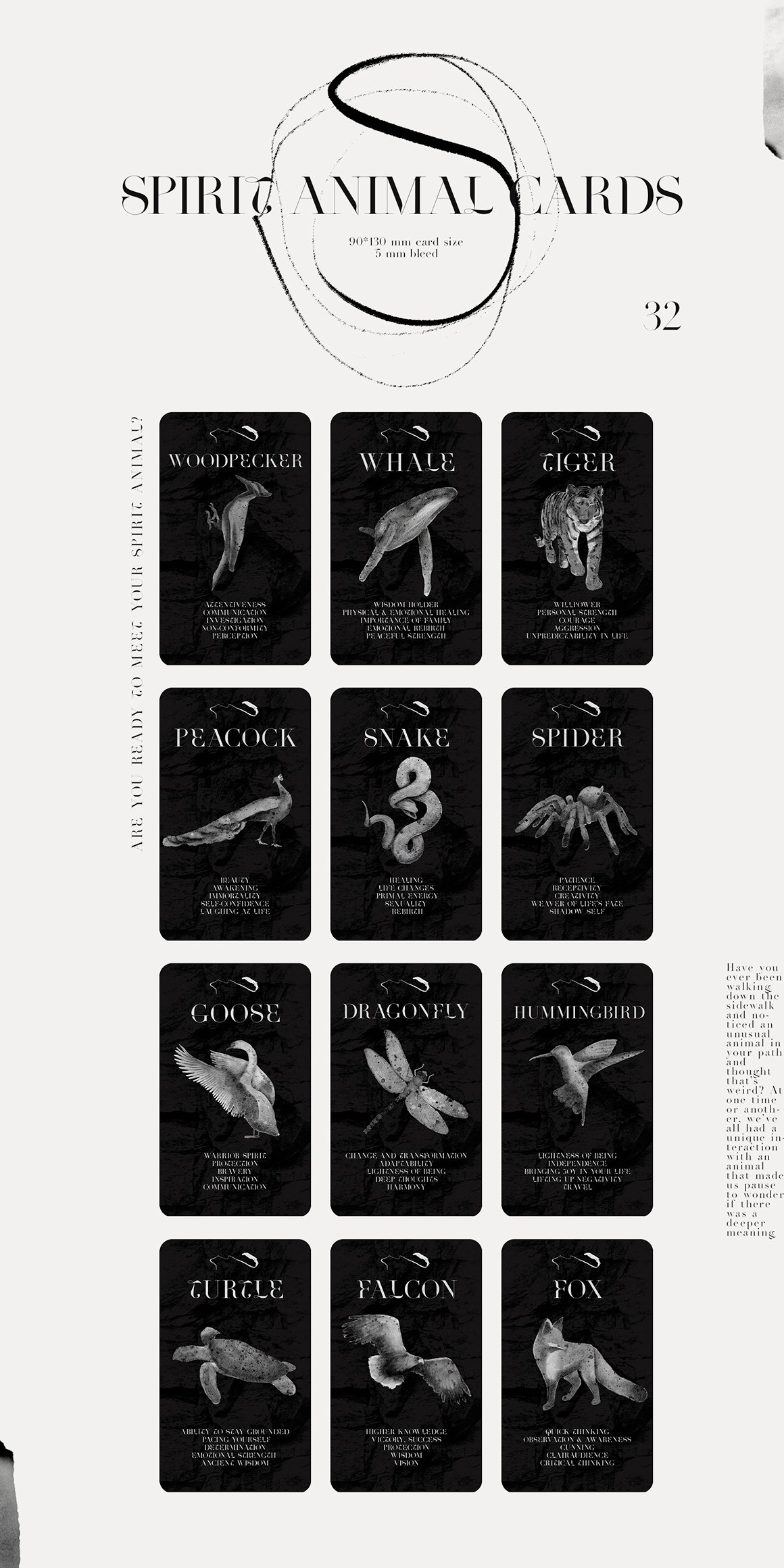 Spirit Animals - Oracle Cards