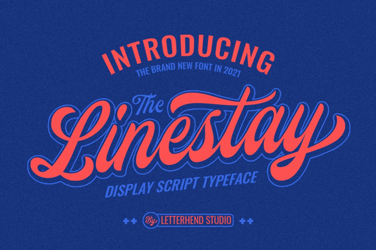 The Linestay - Display Script Font