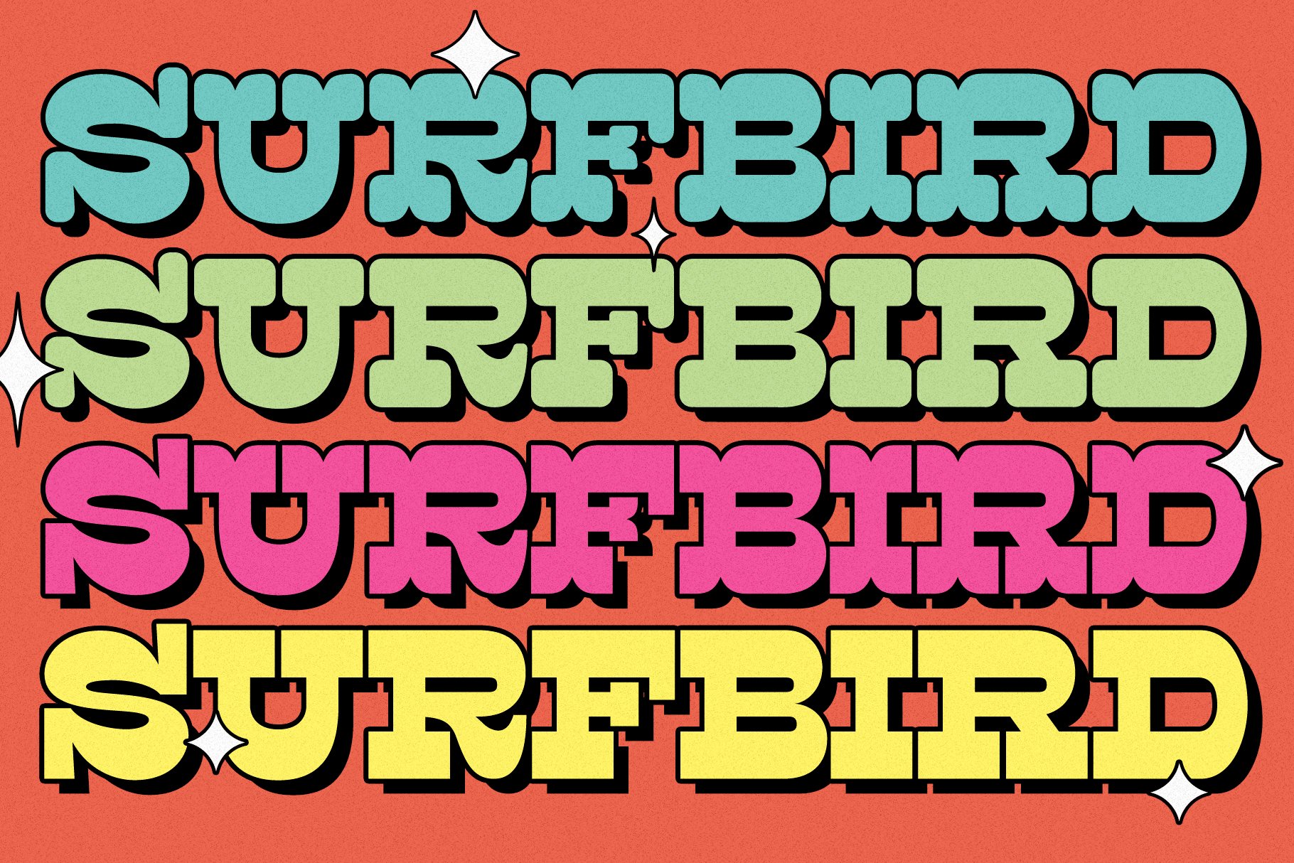 The Surfbird Font Family