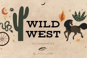 Wild West Modern Design Set