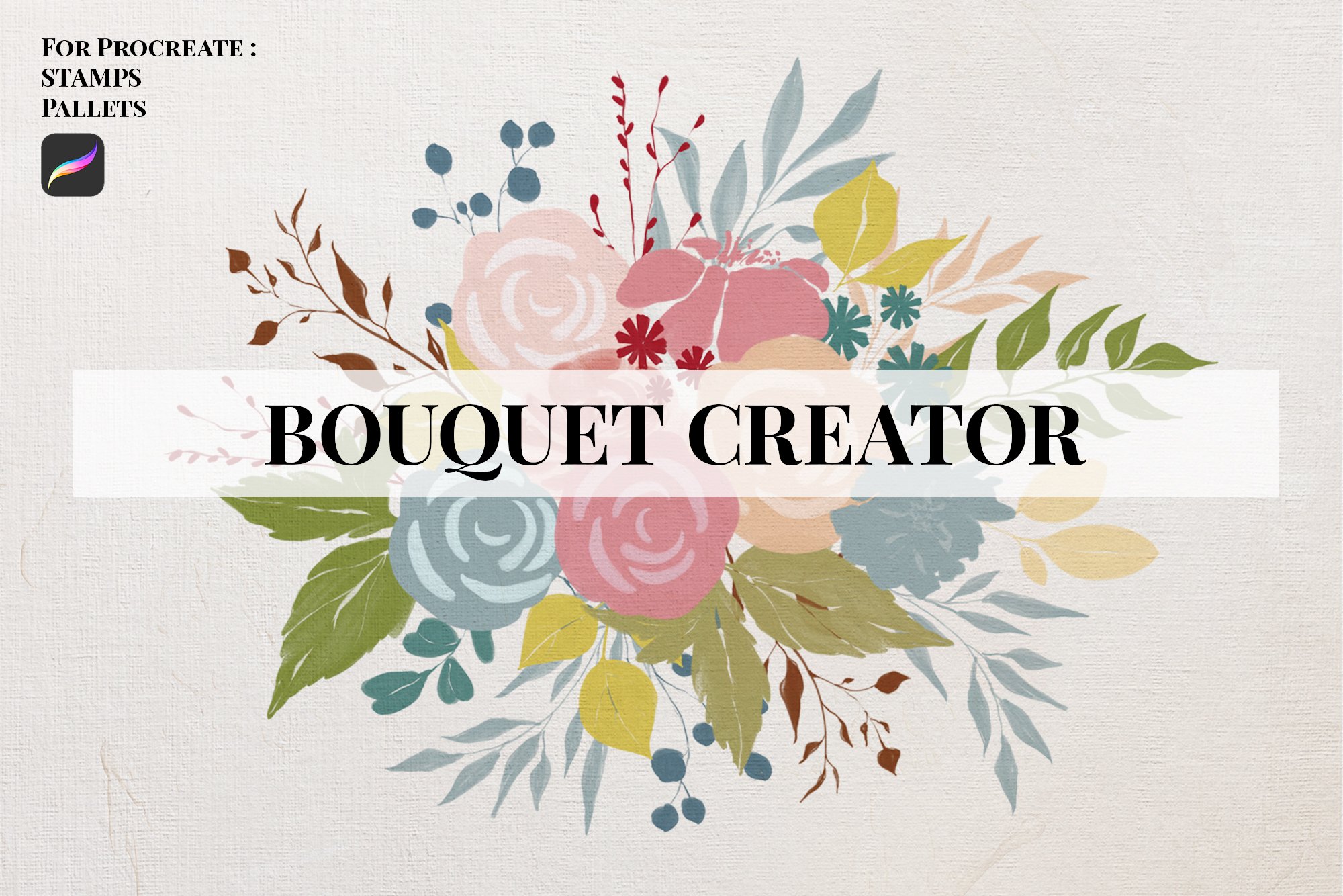 Bouquet Creator Procreate Stamps