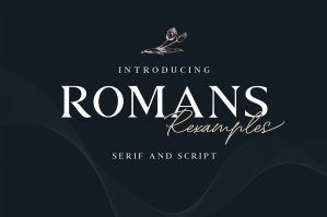 Romans Rexamples Font Duo