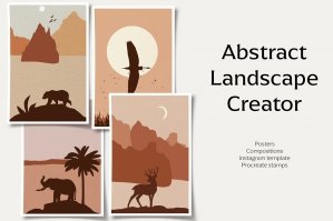 Abstract Landscape Creator Pack