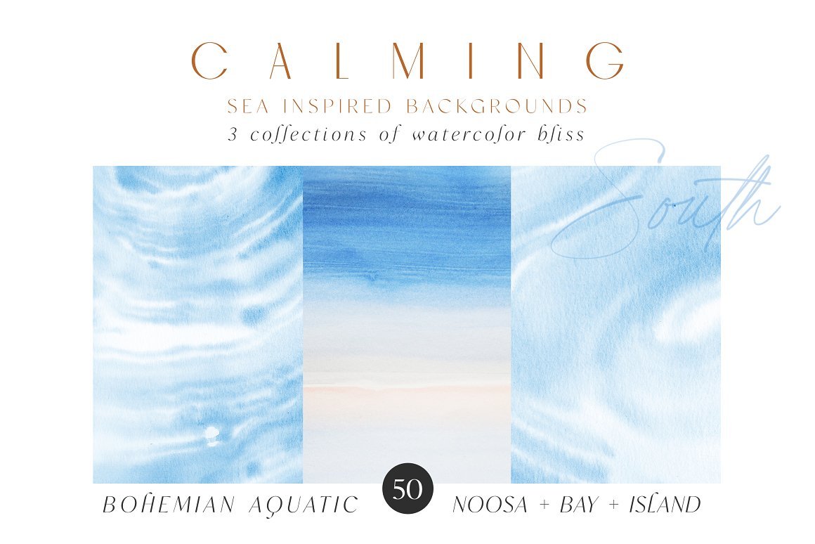 South - Calming Sea Backgrounds