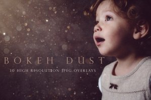 Bokeh Dust Photographic Overlays