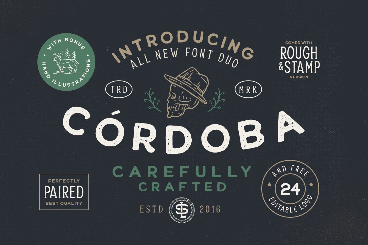 Cordoba - Font Duo