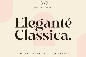 Elegante Classica - Modern Serif