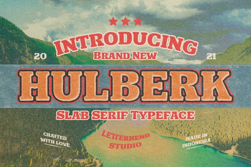 Hulberk – Nostalgic Slab Serif