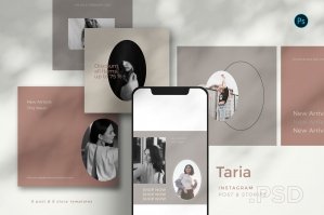 Taria - Instagram Template Set