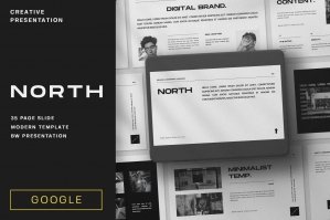 North Brand Fashion Google Slide