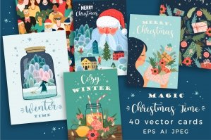 Magic Christmas Time - 40 Cards