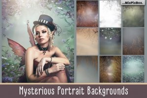 Mysterious Portrait Backgrounds