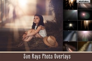 Sun Rays Photo Overlays
