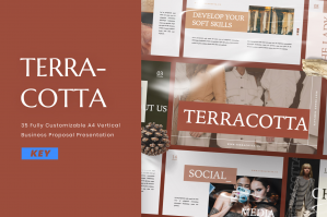 Terracotta Keynote Presentation Template