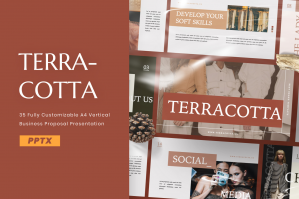 Terracotta Powerpoint Presentation Template