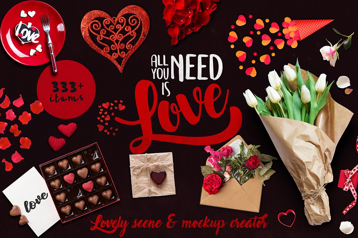 All You Need is Love - The Lovely Scene Creator