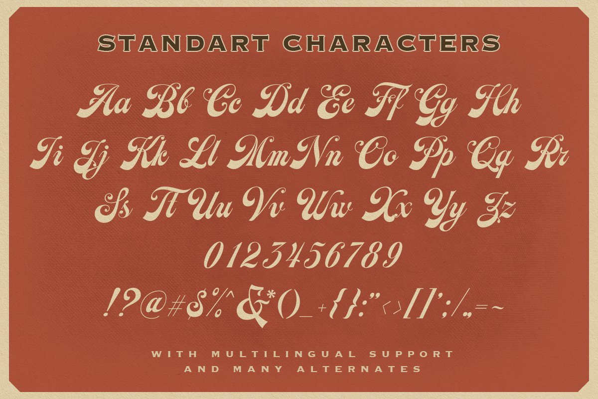 Earthgate - Bold Script Typeface