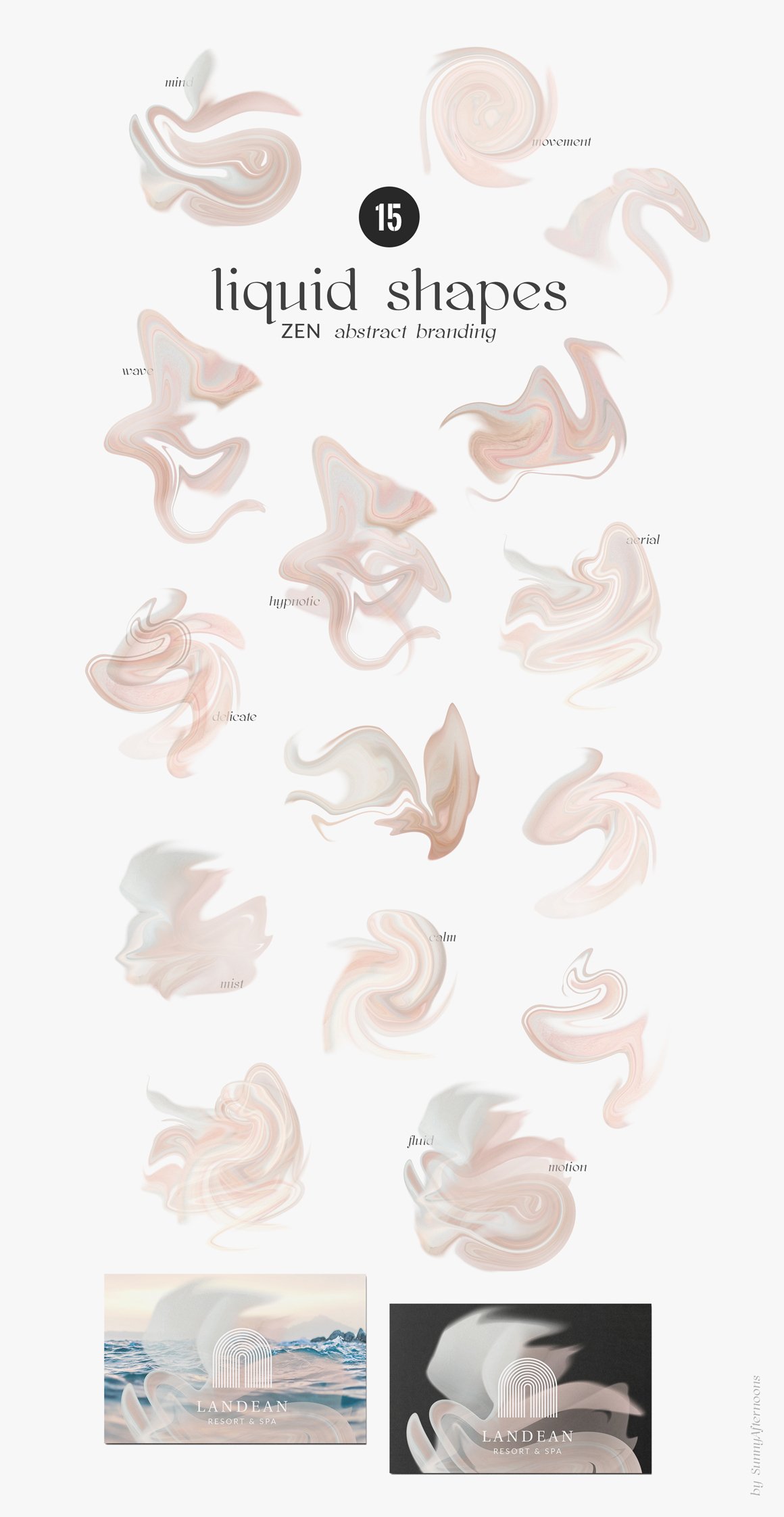 Ethereal Neutrals - Abstract Backgrounds