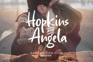 Hopkins Angela - Handwritten Font
