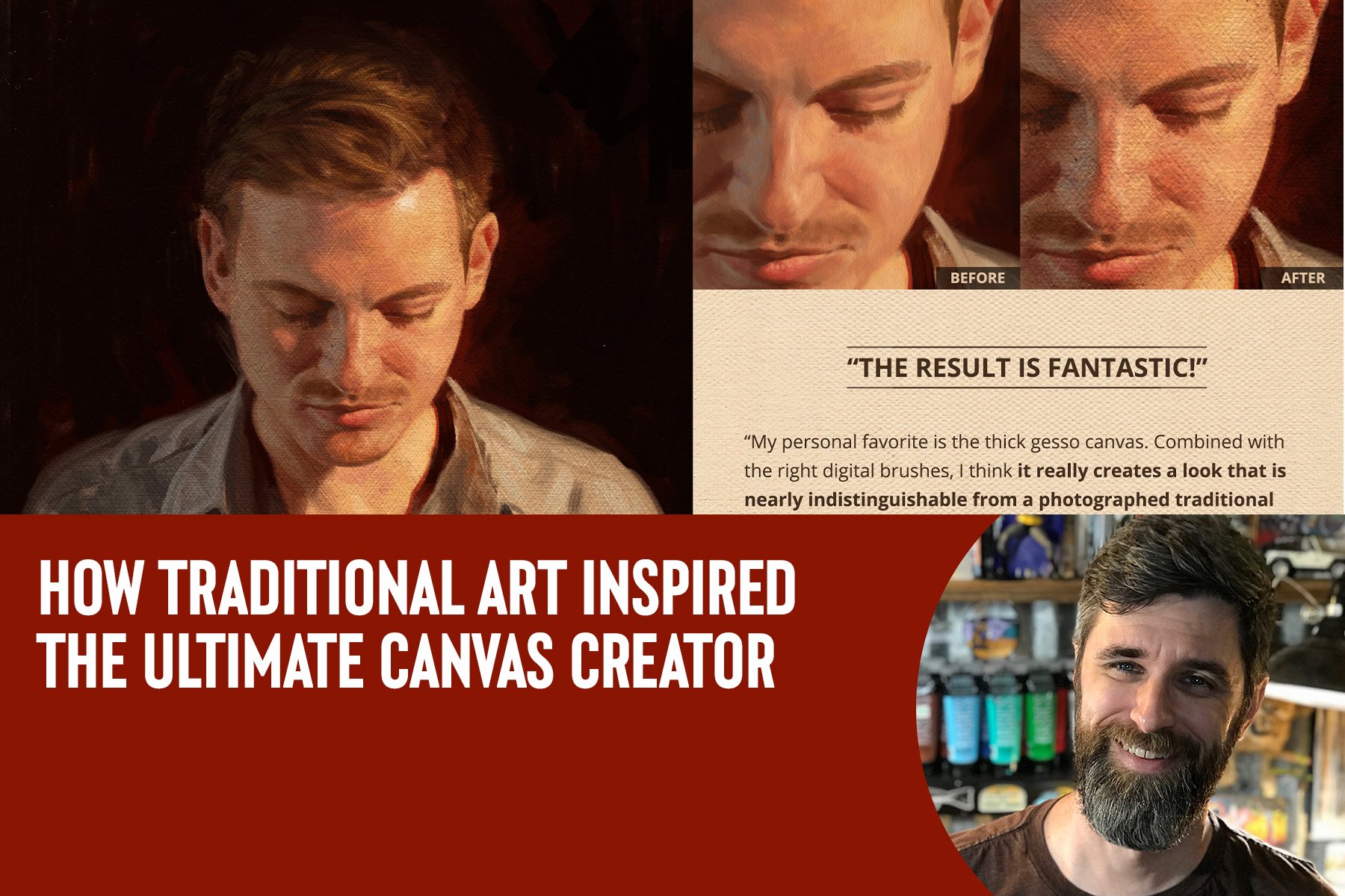 How Traditional Art Inspired The Ultimate Canvas Creator