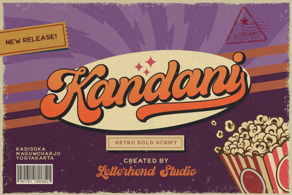 Kandani – Retro Bold Script
