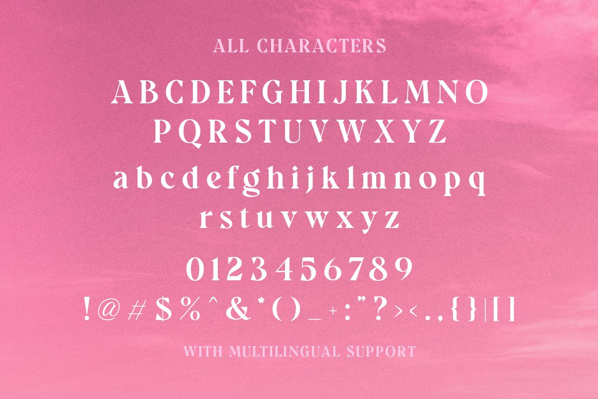 Quatro - A Modern Serif Font