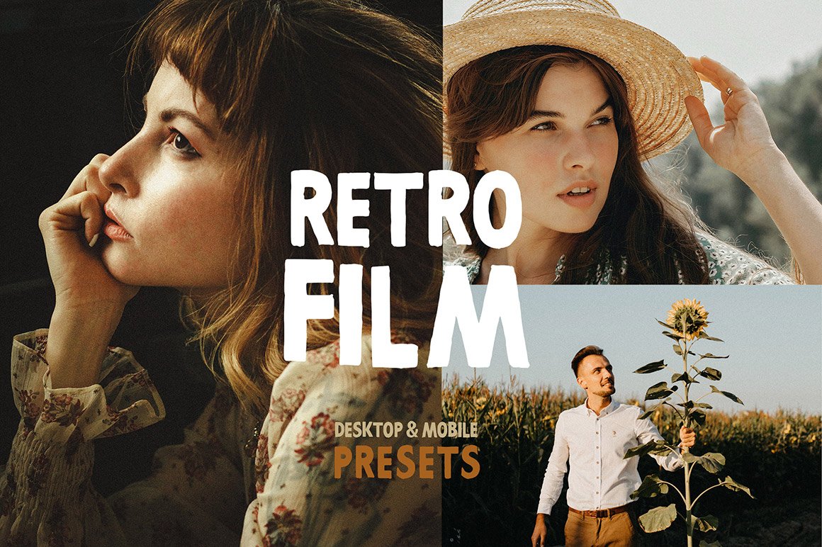 Retro Film Lightroom Presets - Desktop & Mobile